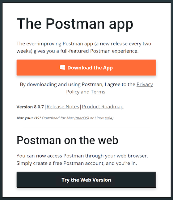 Download Postman